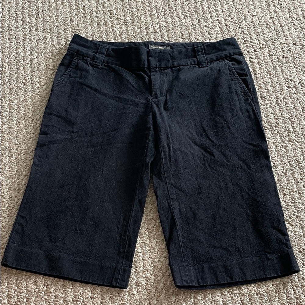 Classic Black Women's Bermuda Shorts from Banana Republic